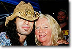 Debbie Raleigh with Eric Sardinas