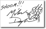 Elaine Flynn's Mike Dupke Autograph