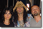 Paola & Antonio with Eric Sardinas